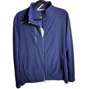 Zero Restriction Monterey Peninsula Country Club Men’s Large Navy Golf Jacket